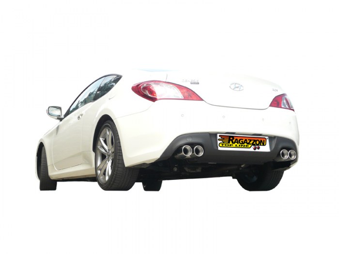 Genesis Coupe Sportuitlaat